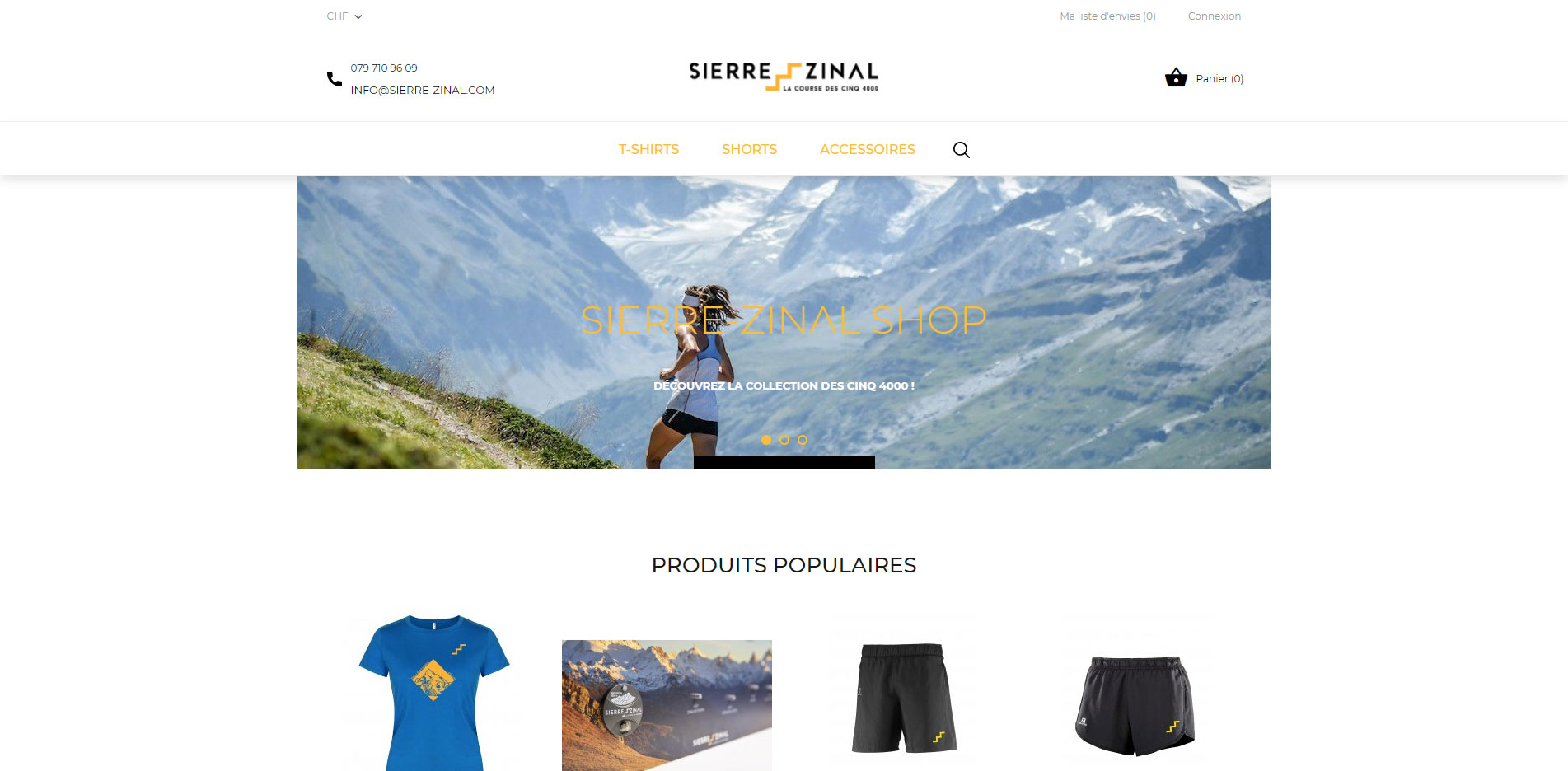 Sierre-Zinal shop