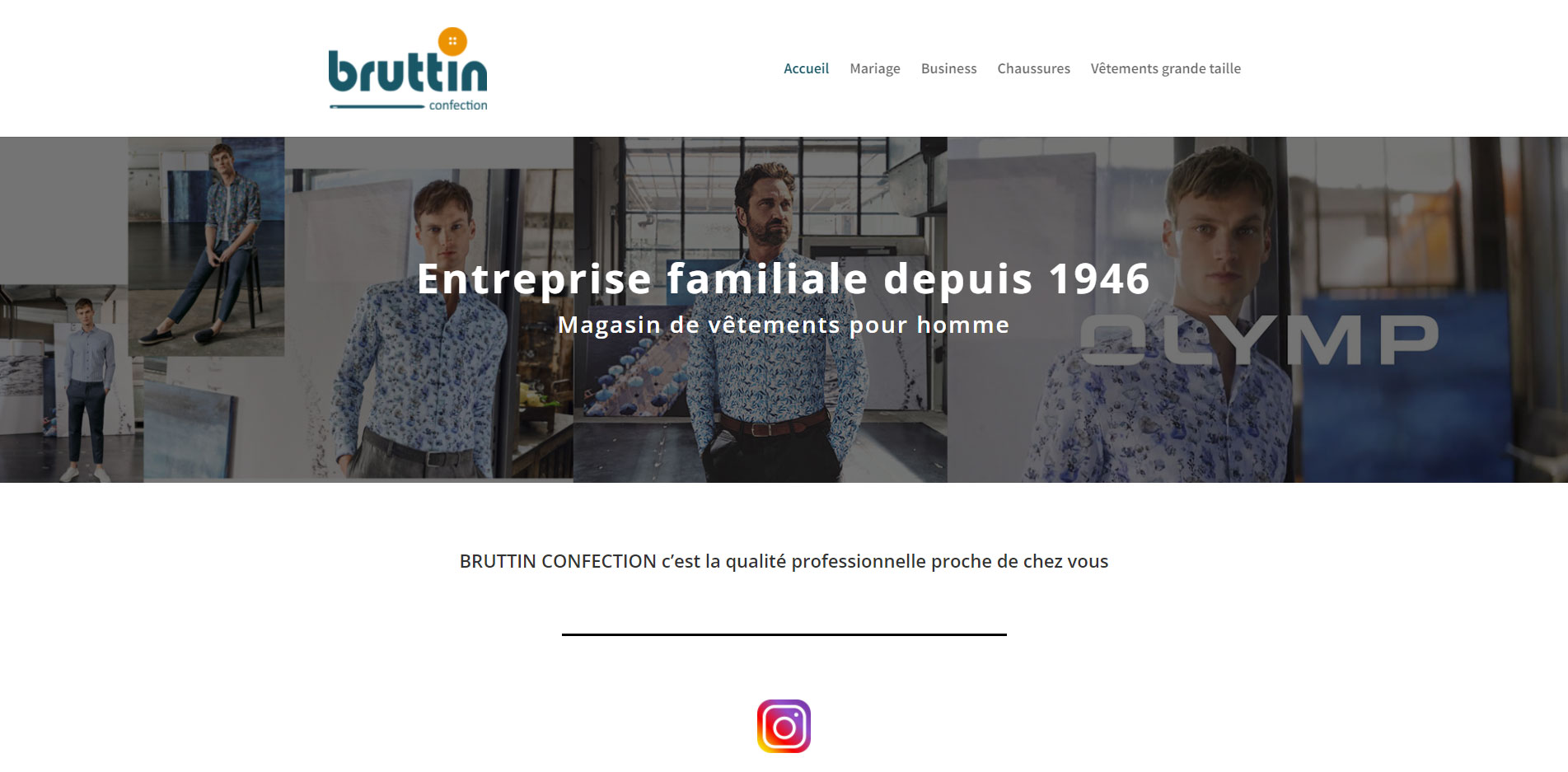 homepage Bruttin Confection