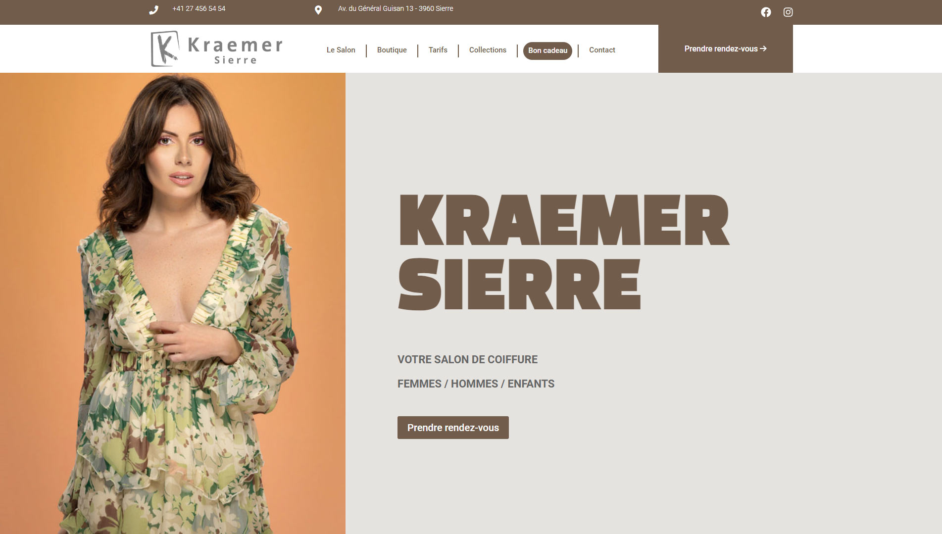 Kraemer Sierre homepage