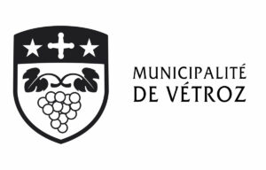 Logo noir/blanc Commune de Vétroz